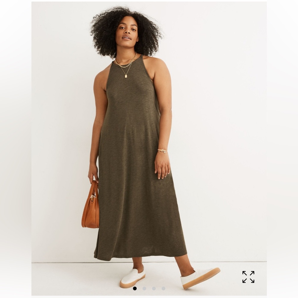Madewell Knit Cami Midi Dress Sz M